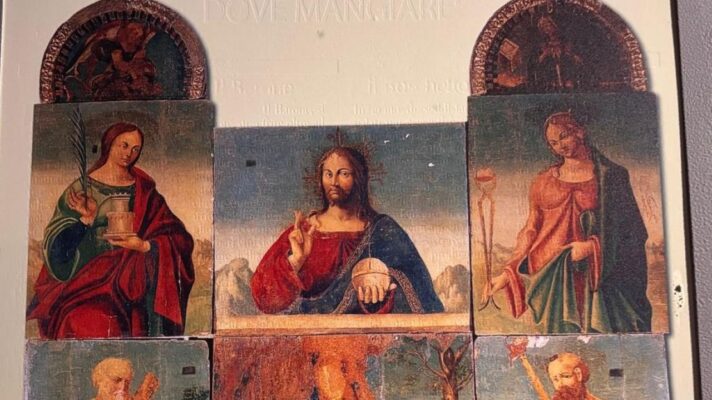 Polittico di Antonello da Messina “in bella vista” al Santuario di Ficarra: si teme per la sicurezza