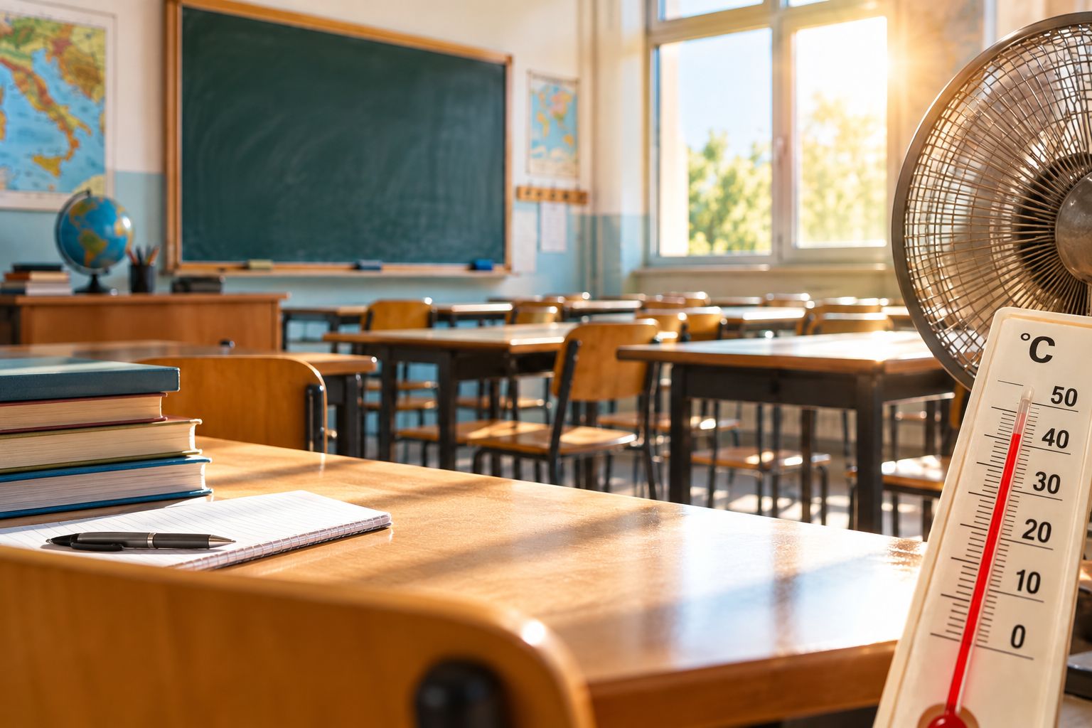 Caldo e scuola, l’assessore Turano boccia il rinvio delle lezioni: “Se dura un altro mese, cosa facciamo?”
