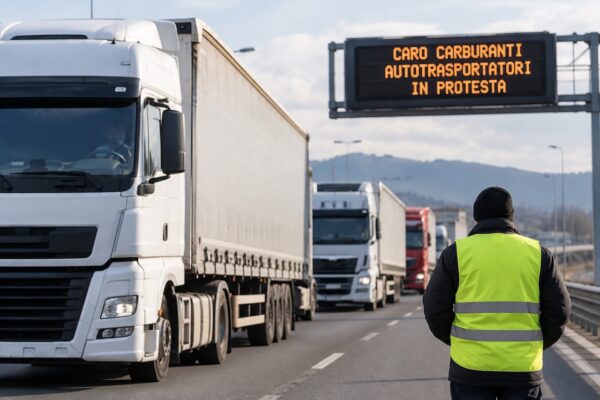 Caro gasolio, CISAL Catania al fianco degli autotrasportatori: “Famiglie e lavoratori allo stremo”