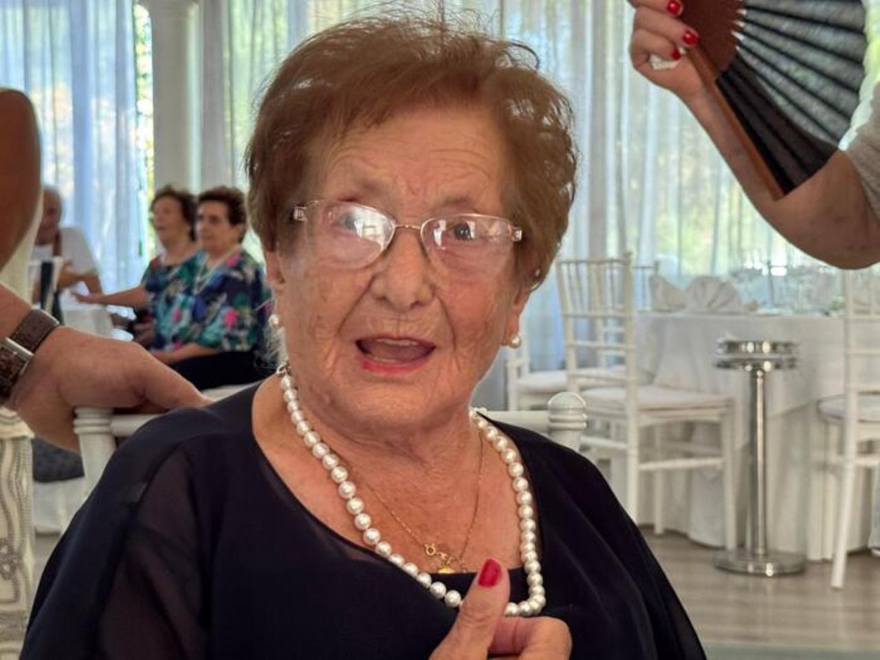 Dalla Sicilia alla Campania per festeggiare 100 anni: il viaggio della signora Angelina