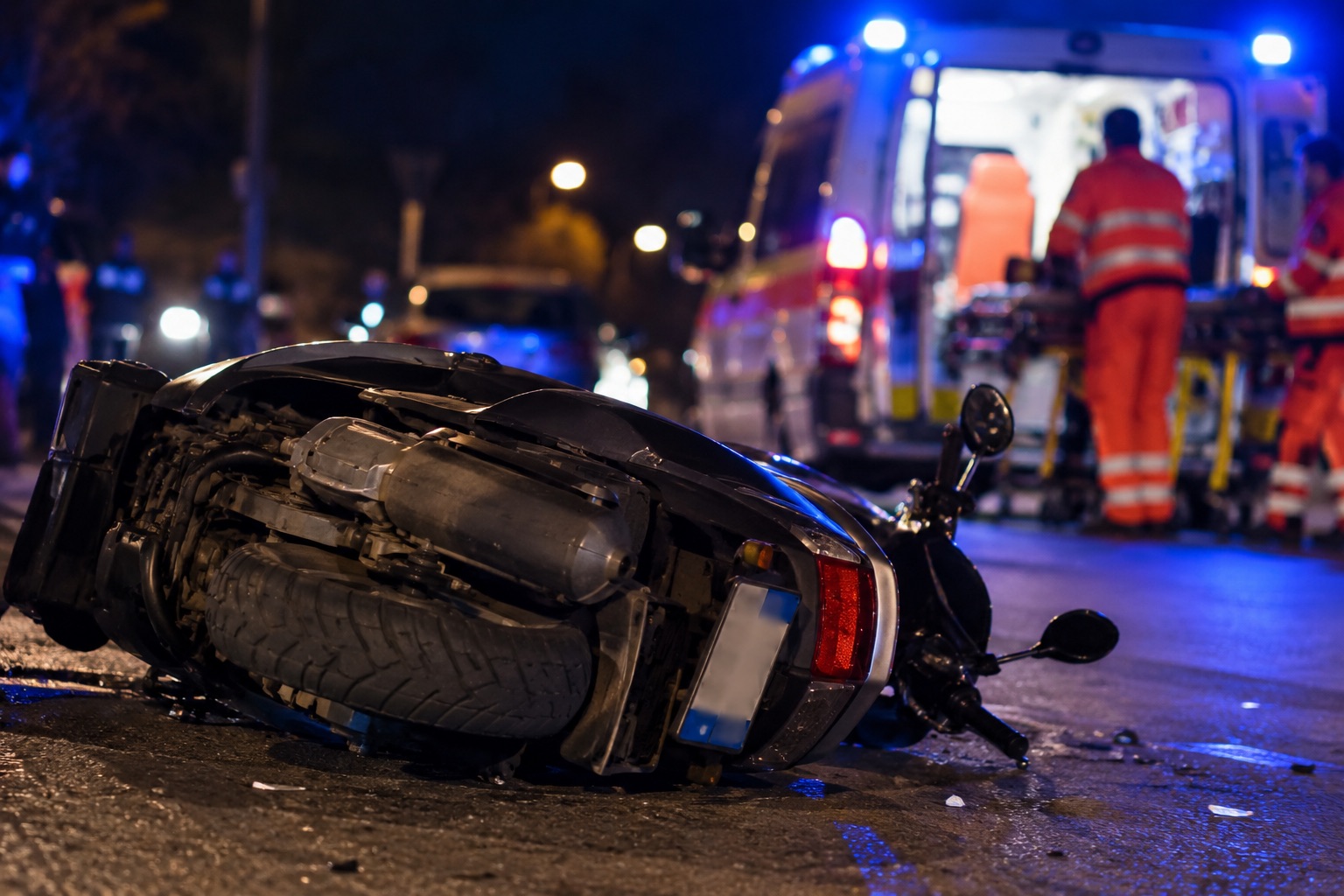 Incidente mortale a San Giuseppe La Rena, scooter dentro una rotonda: vittima un 60enne, ferita una 17enne
