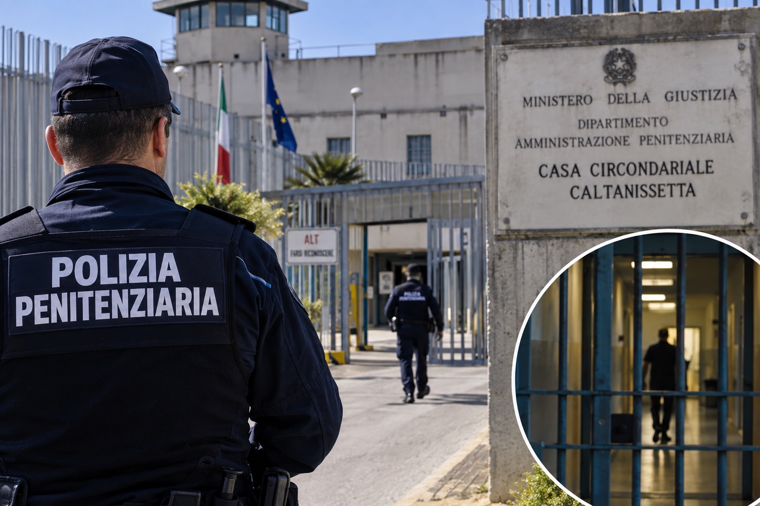 Pestaggio nel carcere di Caltanissetta, cinque detenuti aggrediti. SiNAPPe: “Istituto allo sbando, pronti allo stato di agitazione”