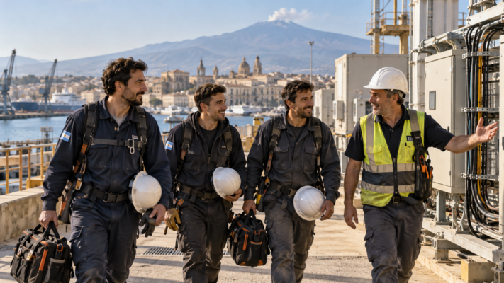 Non si trova personale specializzato, dall’Argentina alla Sicilia arrivano sette elettricisti: altri 18 in arrivo