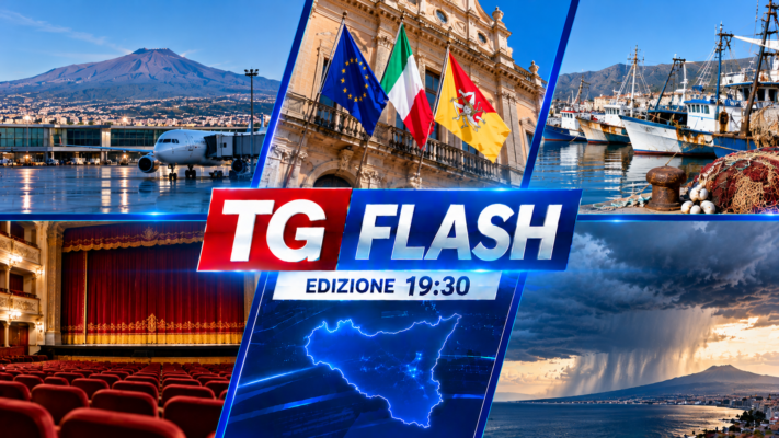 Von der Leyen arriva a Catania, caso Amata e protesta della pesca nel Trapanese | TG Flash 19:30
