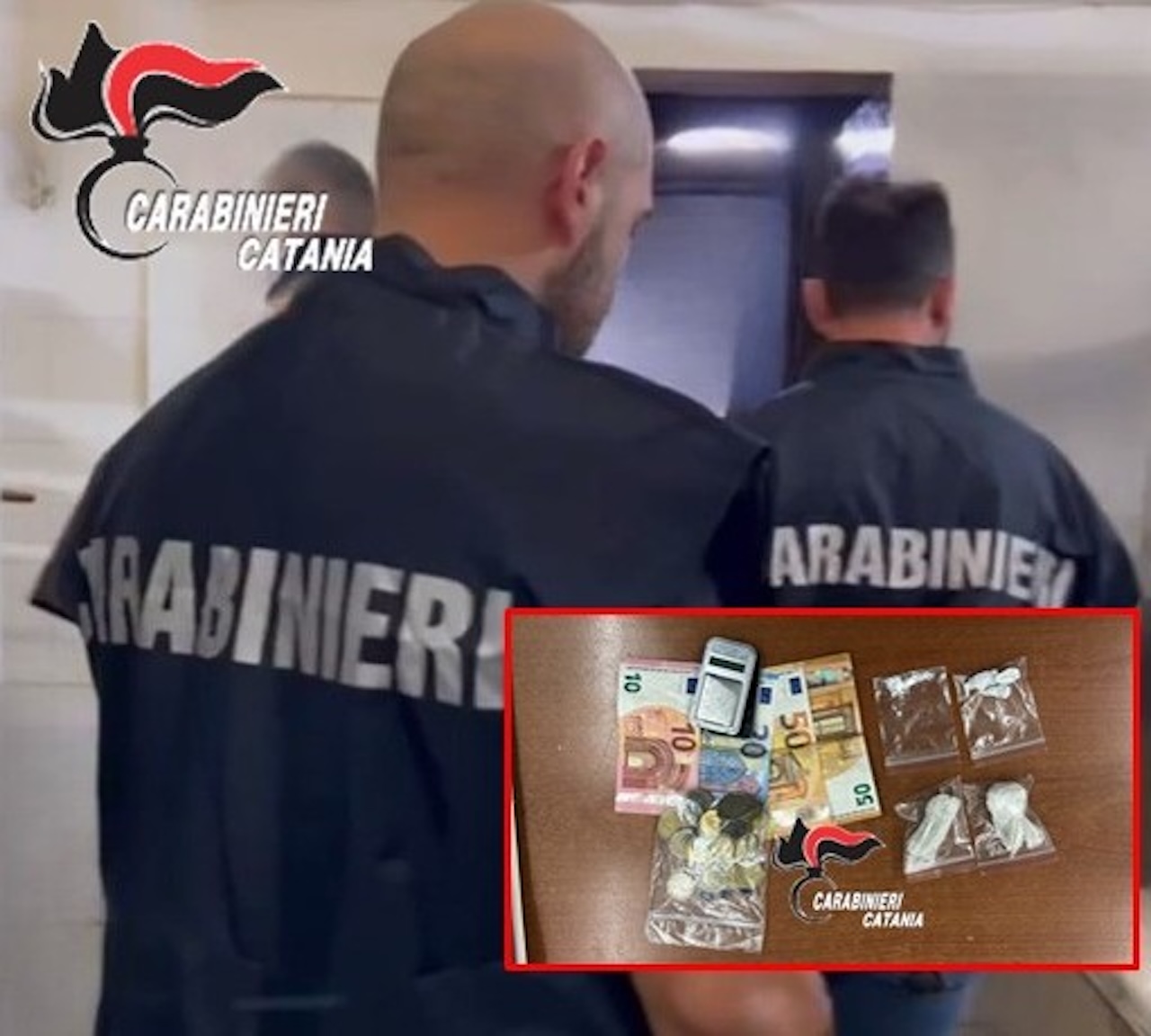 Scoperta casa di spaccio a Catania: arrestati due pusher “soci”