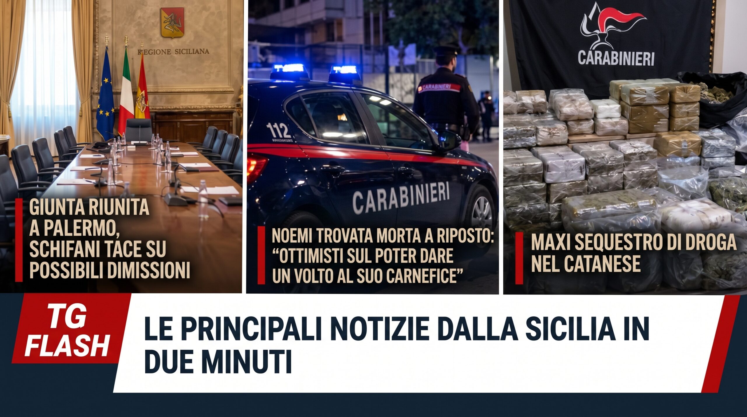 Niente dimissioni per Schifani. Novità sul caso Armao. Due poliziotti indagati a Catania | TG Flash 13:30