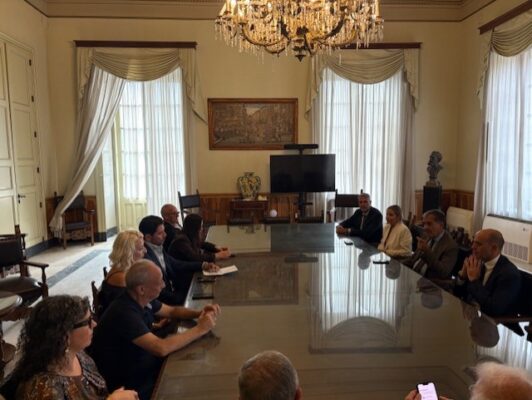 Incontro in municipio