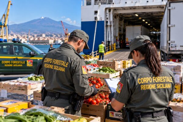 Sicilia, stretta sui prodotti agroalimentari in arrivo nei porti: più controlli contro frodi e merci non tracciate
