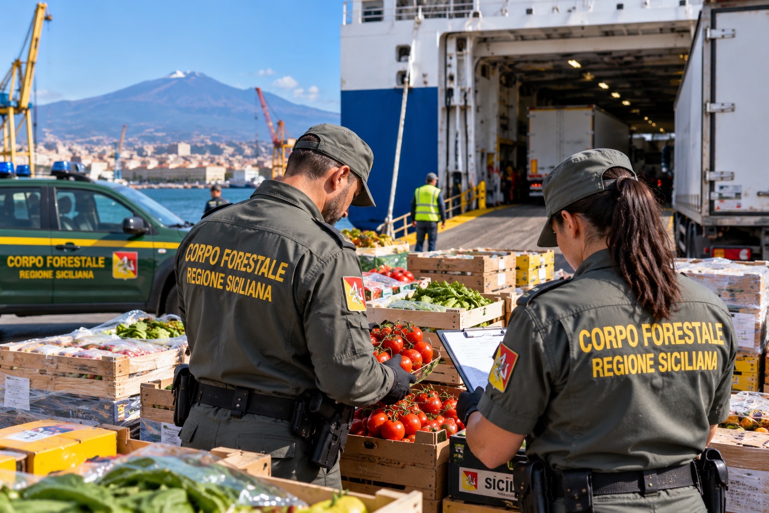 Sicilia, stretta sui prodotti agroalimentari in arrivo nei porti: più controlli contro frodi e merci non tracciate
