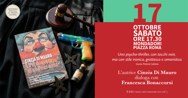 Catania, alla Mondadori la prima presentazione de La storia vera di un killer nano