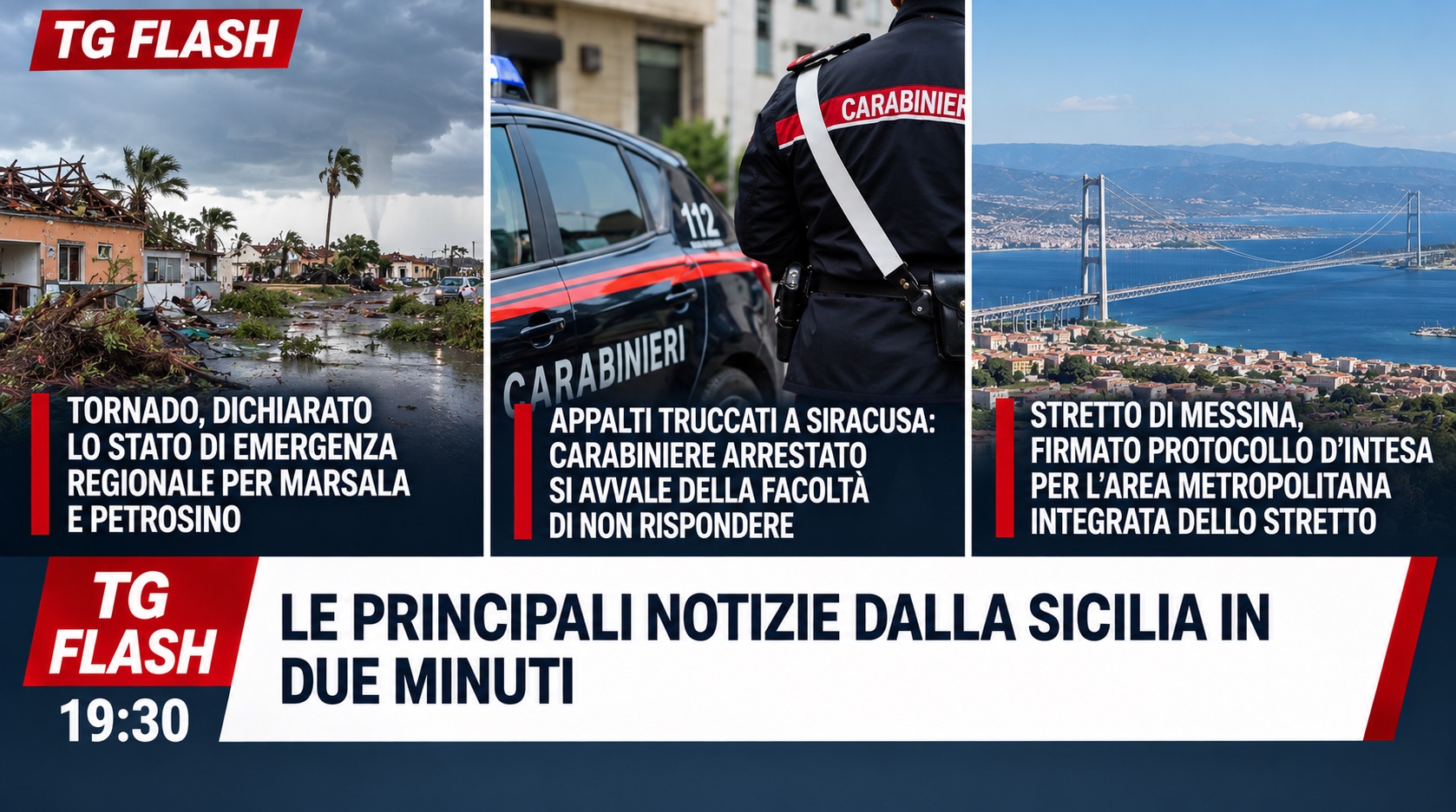 TG Flash_ Notizie dalla Sicilia