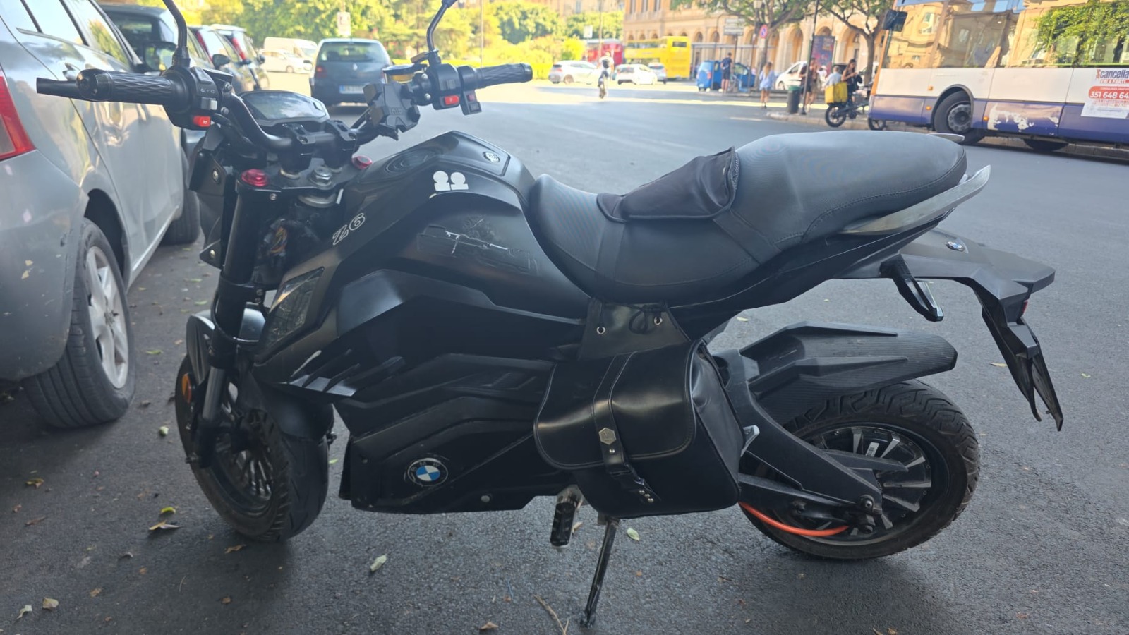 Palermo, motociclo elettrico da 100 km/h con targa contraffatta: scatta il sequestro