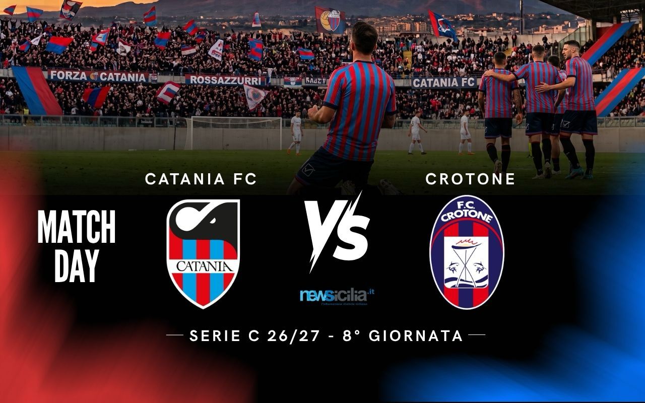 CATANIA-CROTONE 2-1: Coda regala la vittoria
