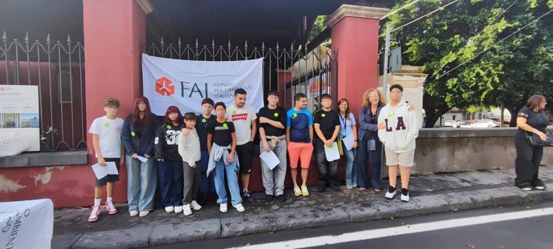 Gli alunni del De Roberto raccontano il Lavatoio di Cibali alle Giornate FAI d’Autunno