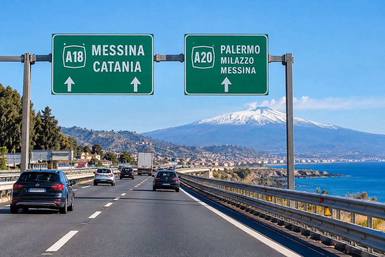 Autostrade A18 e A20, nessun limite generalizzato a 60 km/h: Autostrade Siciliane smentisce le notizie