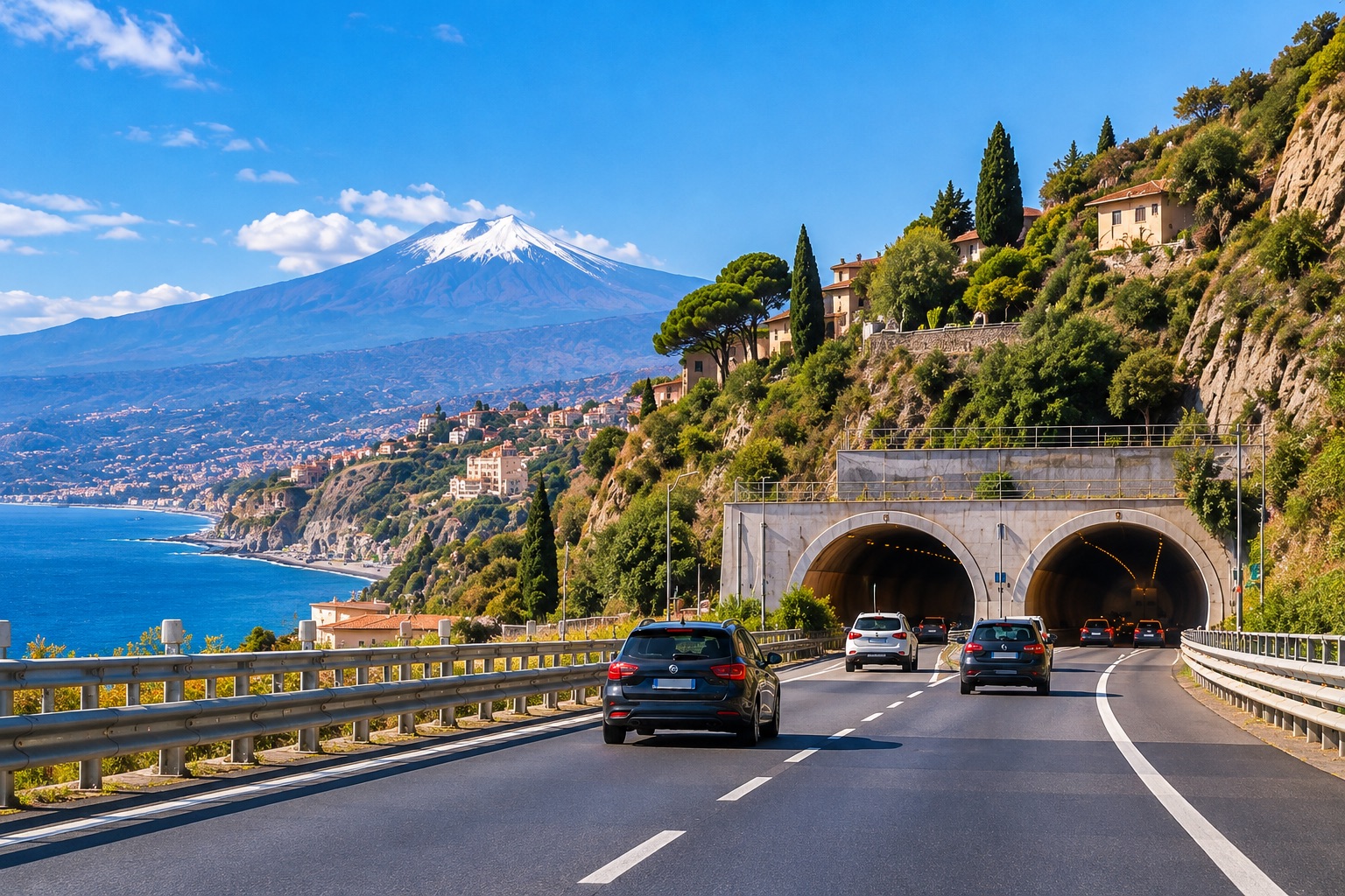 Autostrada A18 Messina-Catania, chiusura per 12 ore tra Taormina e Giardini Naxos