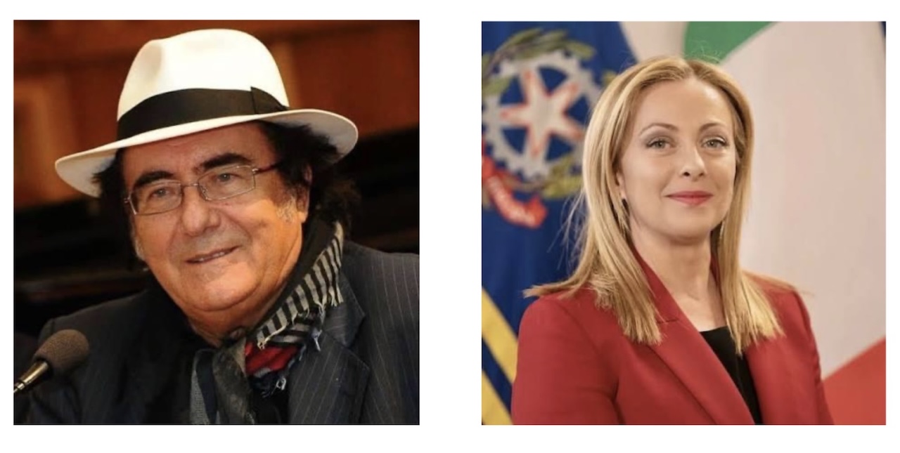 Al Bano Carrisi in video messaggio chiede a Giorgia Meloni di riaprire i rapporti  con Mosca ai fini di arrivare alla pace 