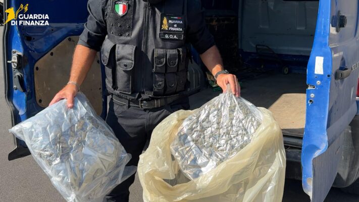 Maxi sequestro di droga nel Catanese: 210 kg tra cocaina, hashish e marijuana. Tre arresti – VIDEO