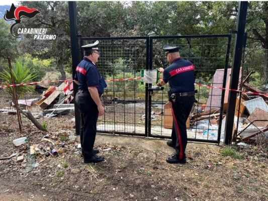 Rifiuti speciali dati alle fiamme nel cuore delle Madonie: scoperta discarica abusiva, denunciata una donna