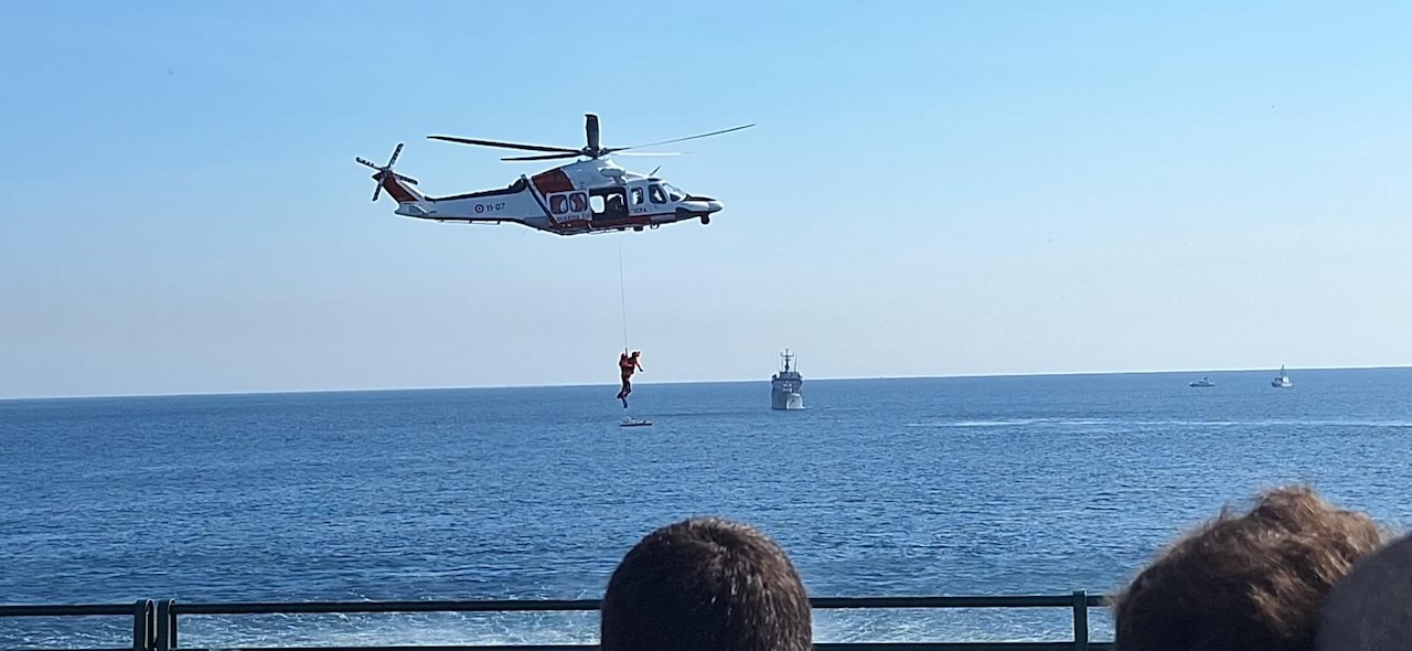 L’istituto Gemmellaro presente alla simulazione della Guardia Costiera