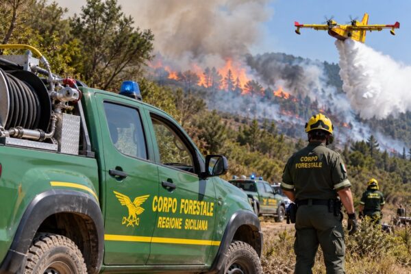 Antincendio in Sicilia, nuovi mezzi e agenti per il Corpo forestale: entro dicembre operativa la Control room