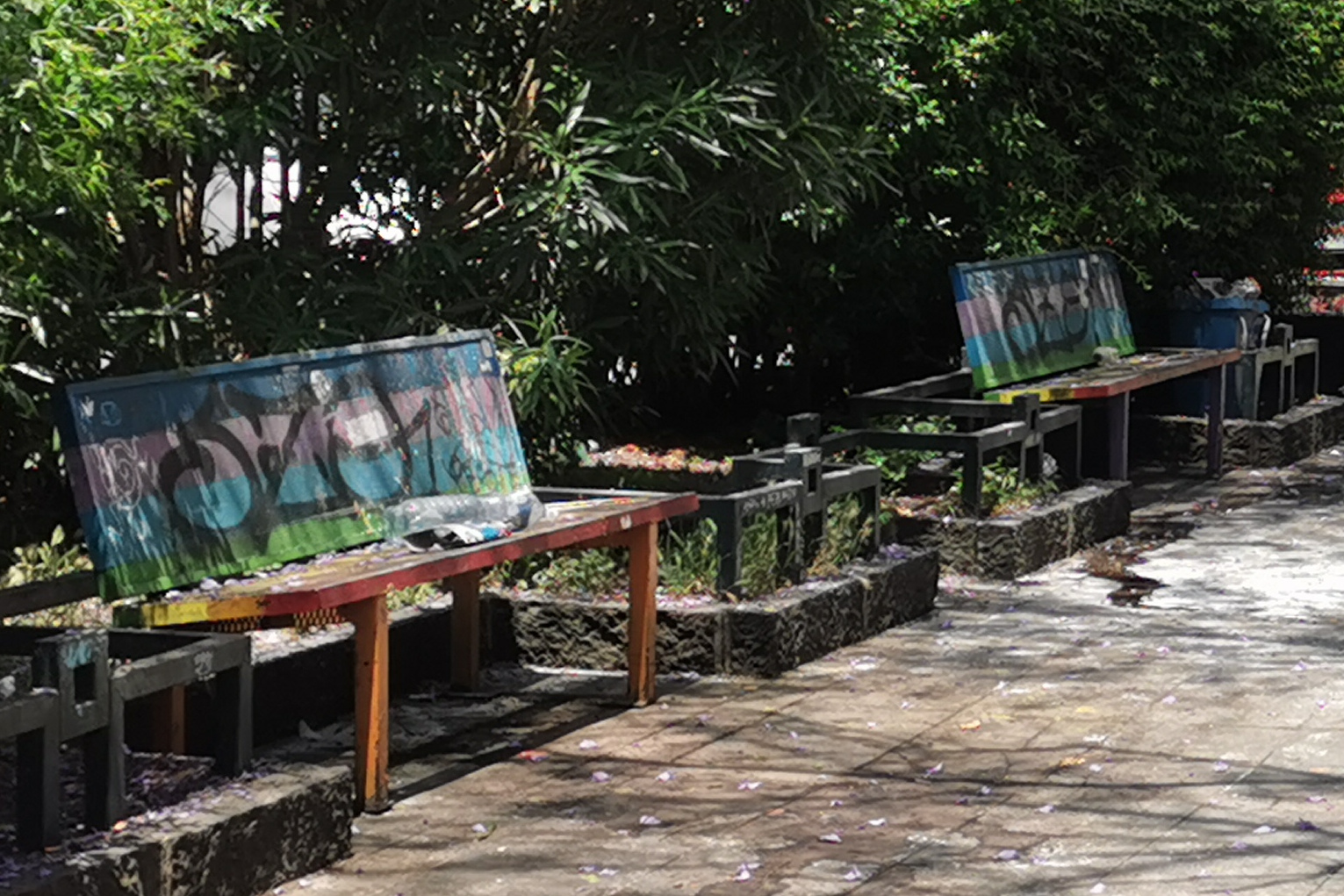 Risse, schiamazzi e vandalismo a largo Rosolino Pilo, l’allarme dei residenti: “Serve più sicurezza”
