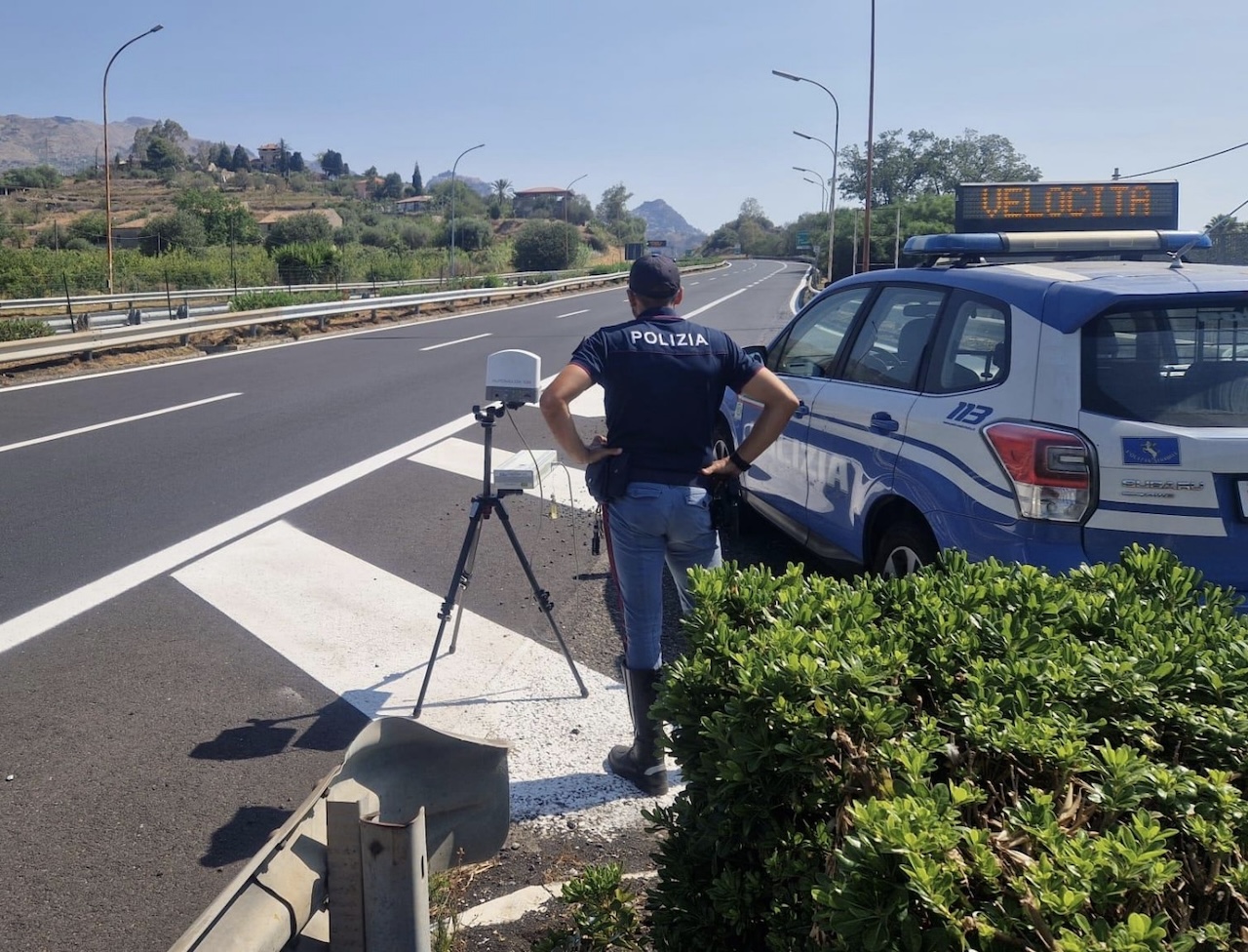 Autovelox sulle autostrade siciliane, controlli dal 5 al 9 ottobre sulla A18 e sulla A20