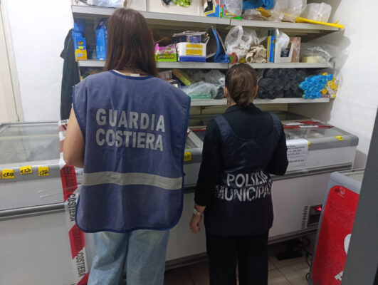 Palermo, sequestrati prodotti ittici scaduti e oltre 11mila bevande in un market irregolare
