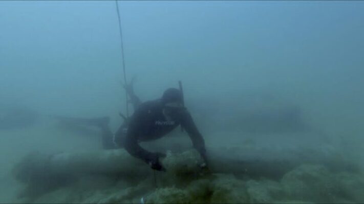 Cannone del XVI secolo ritrovato nelle acque di Maddalusa Agrigento (1)