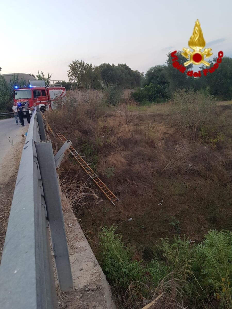 Incidente contrada Cozzo Pantano Siracusa (1)