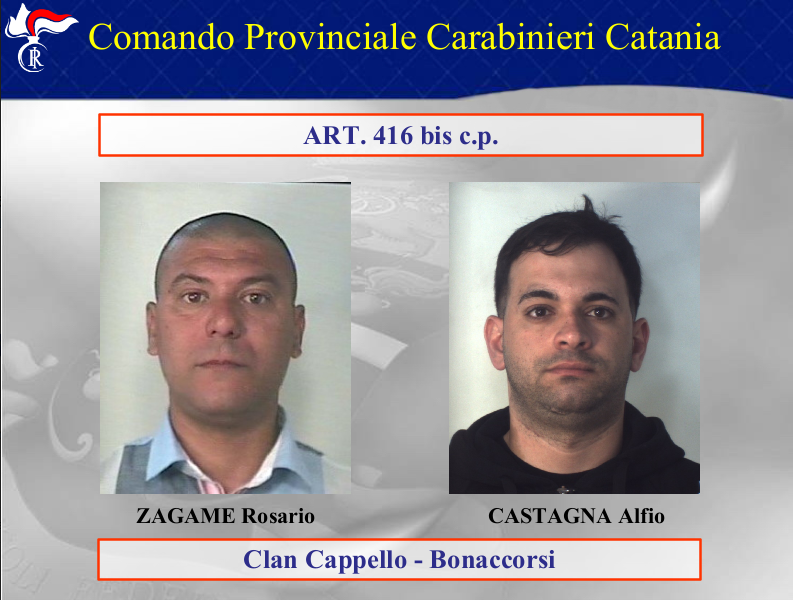 Gli arrestati dell'operazione Alter Ego