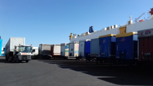 Manifestazione porto di Catania