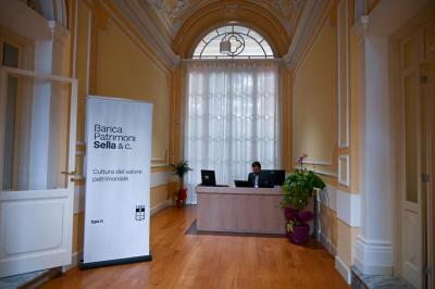 Alcuni scatti dell'inaugurazione della nuova sede di Banca Patrimoni Sella & C.