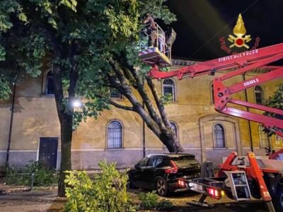 Intervento vigili del fuoco 