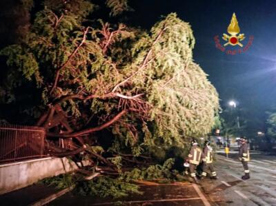 Intervento vigili del fuoco 