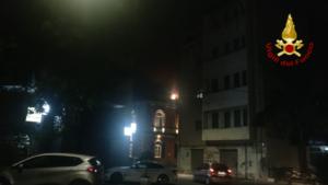Incendio via Reclusorio del Lume (Catania)