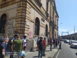 protesta a Catania 25maggio