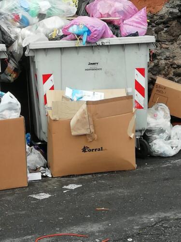 Rifiuti e topi in via Immacolata