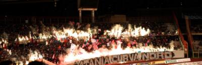 Alcuni scatti di ieri al Massimino