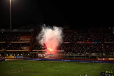 Alcuni scatti di ieri al Massimino