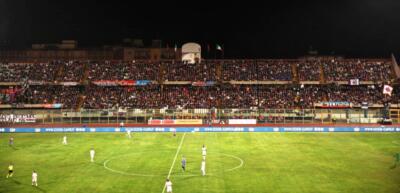 Alcuni scatti di ieri al Massimino