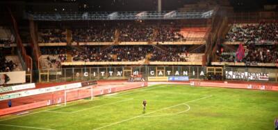 Alcuni scatti di ieri al Massimino