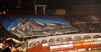 Alcuni scatti di ieri al Massimino