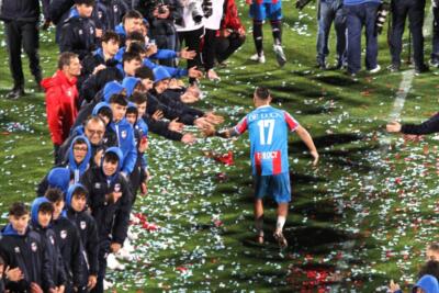 Alcuni scatti di ieri al Massimino