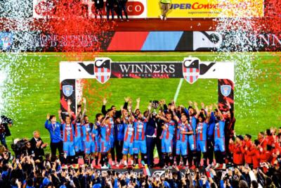 Alcuni scatti di ieri al Massimino