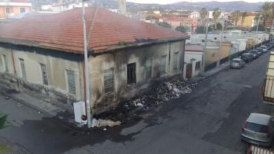 Incendio discarica Carrabba