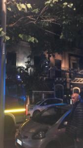 Incendio via Giovanni Di Prima Catania