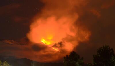 Eruzione vulcanica Etna