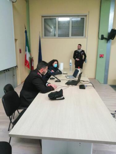 Il Liceo Classico "Nicola Spedalieri" di Catania incontra l'Arma dei Carabinieri