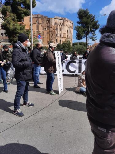 Protesta a Palermo